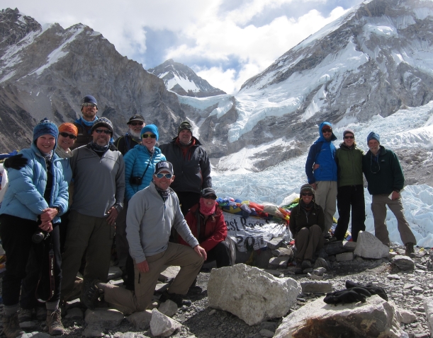 The IMG Hybrid team and their trekking companions - together for the last time!
